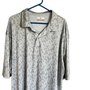Grand Slam polo, 1/4 button, henley,  men's 3 XLT